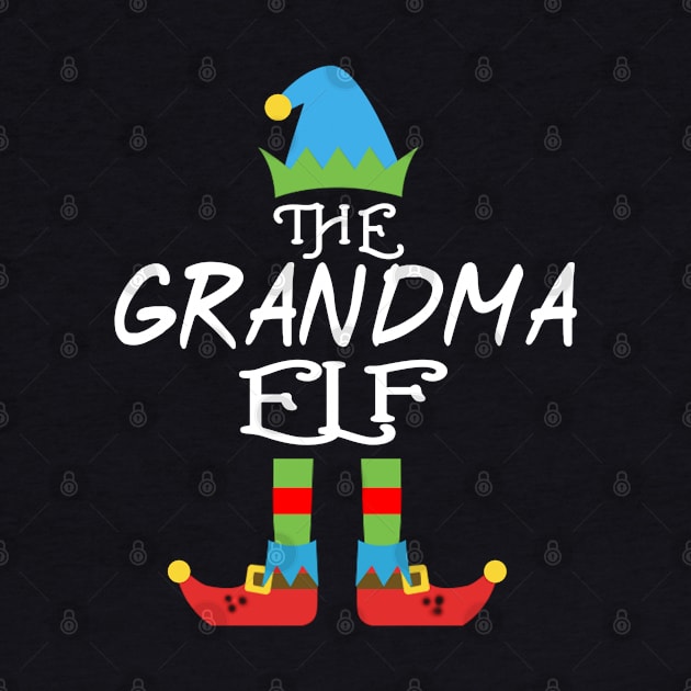 The Grandma Elf Matching Family Group Christmas Party by CareTees